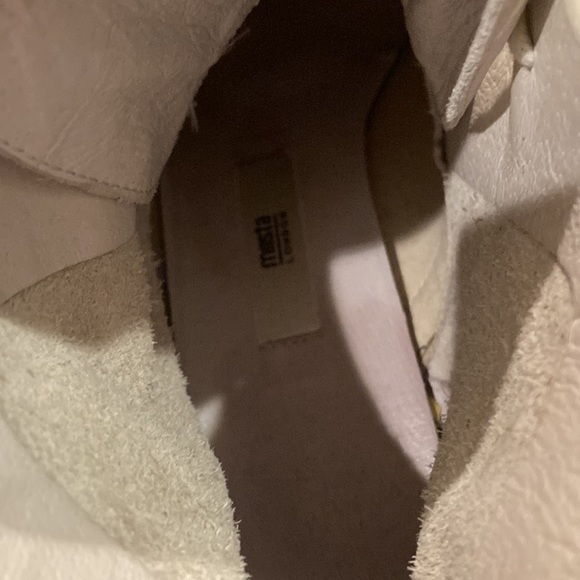 Miista London white leather boots, RARE! Sz EU 35 US 5 runs big - Picture 6 of 6